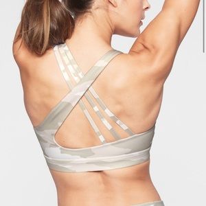 Run Free Camo Sports bra